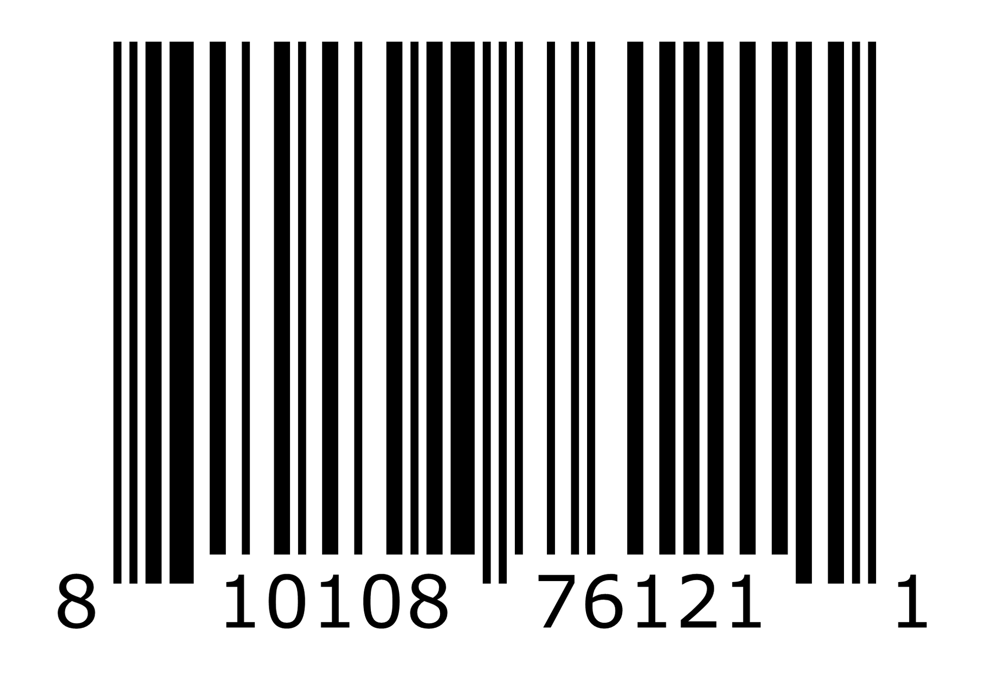 00810108761211 UPC- GEWG001B315