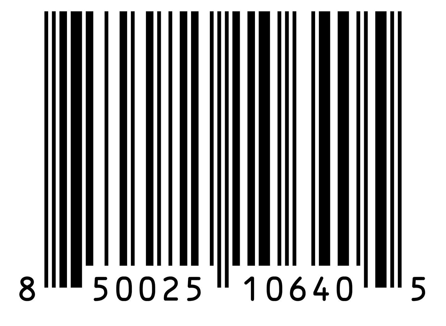 00850025106405 - VCB12