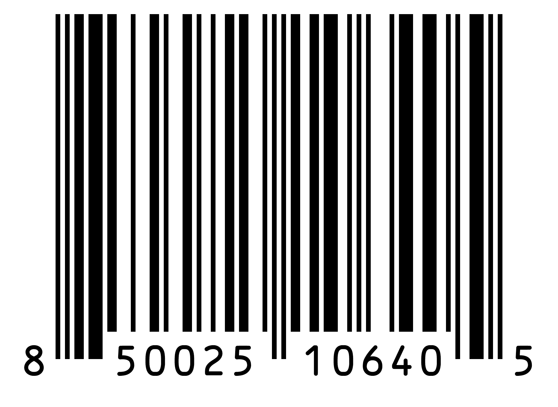 00850025106405 - VCB12