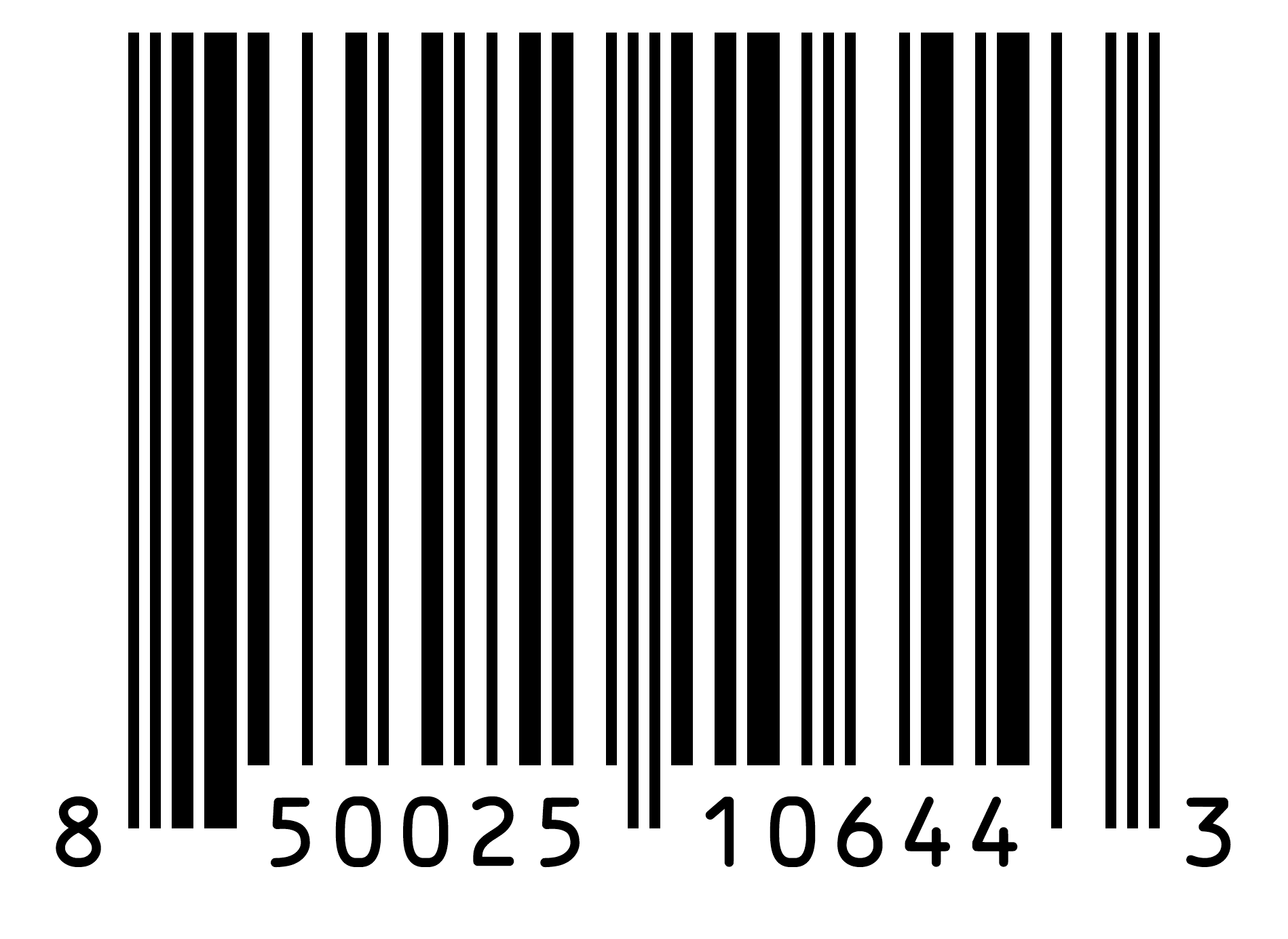 00850025106443 UPC- NIF06