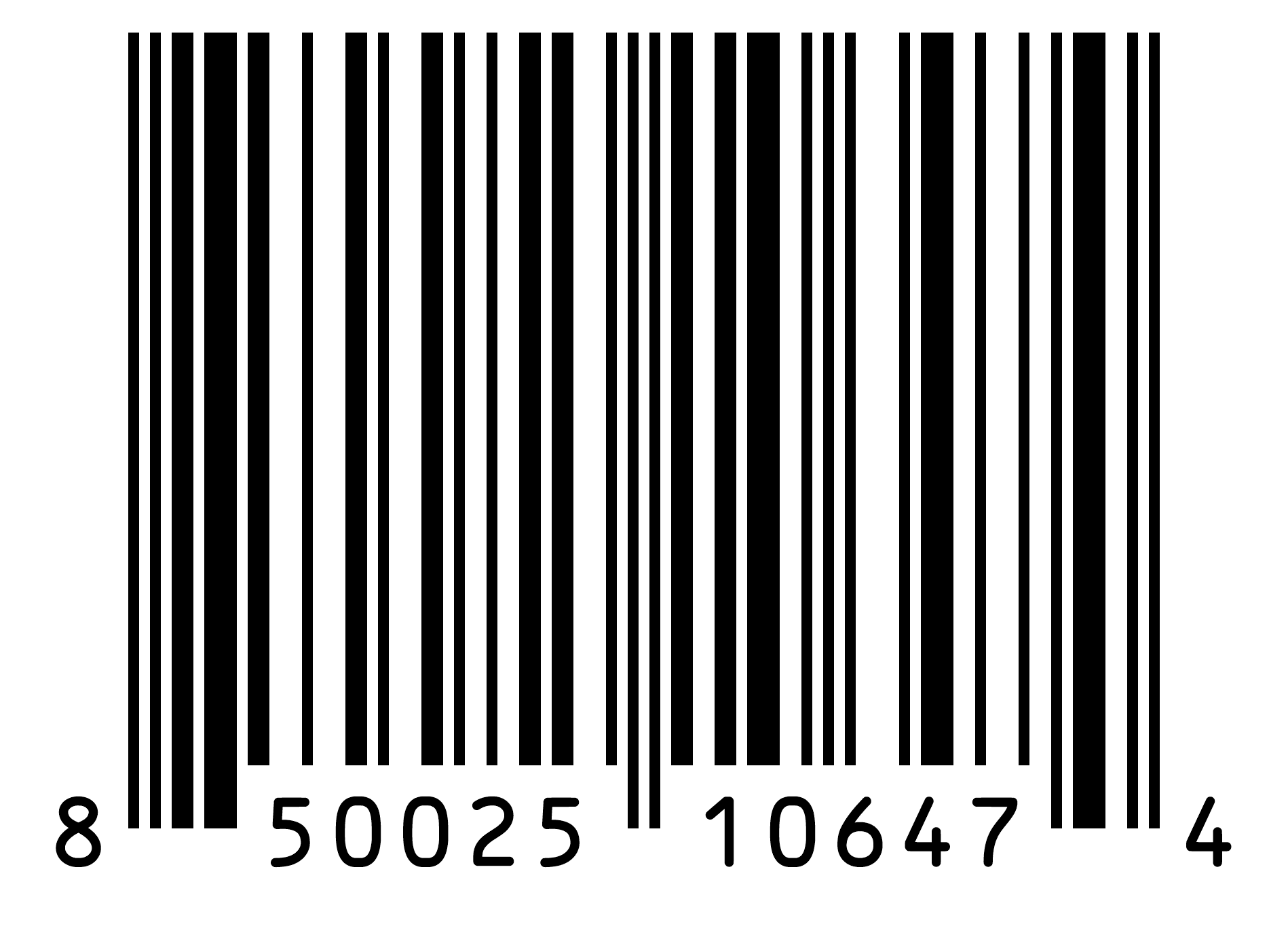 00850025106474 UPC-RSZ30