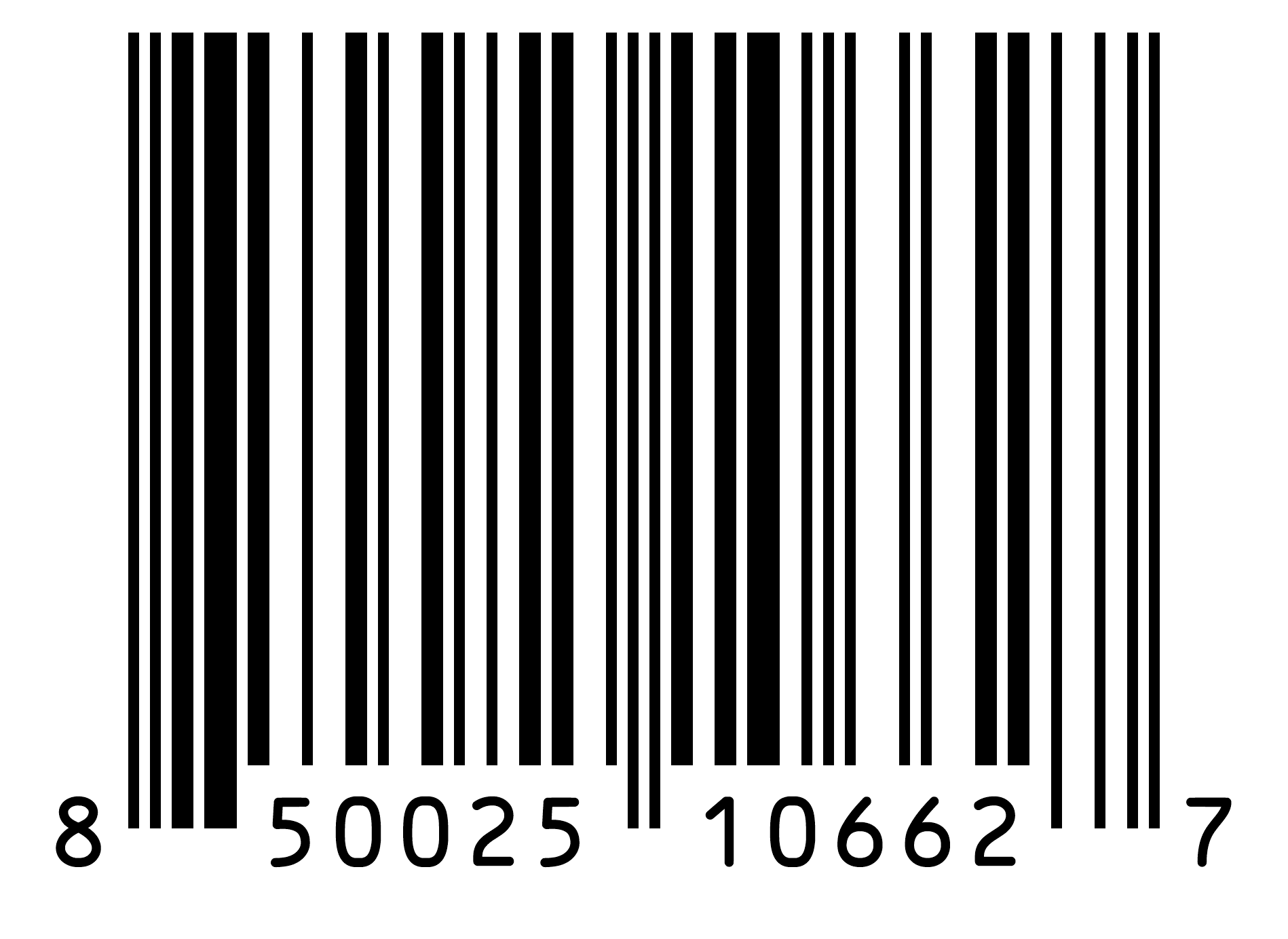 00850025106627 UPC-MCUP12B131