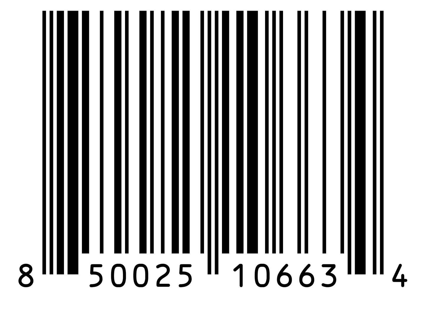 00850025106634 UPC-PBRS04B131