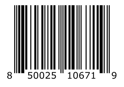 00850025106719 UPC-A GFTW02B139