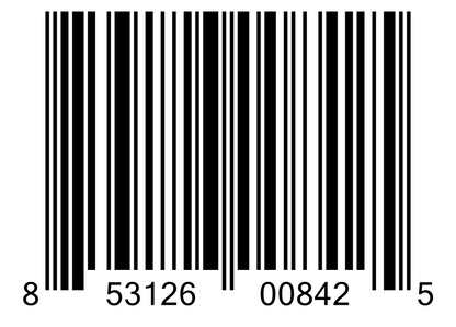 00853126008425-2 New Barcode to be used for amazon