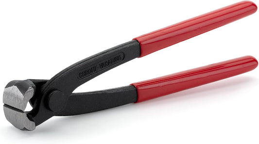 Nail Puller, Red, 8-Inch, Nail Remover Tool, Cutting Pliers, Carpenter Tools