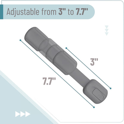 Bates- Child Safety Strap Locks, 6 Pack, Gray Baby Cabinet Locks