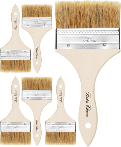 Bates- Chip Paint Brushes, 4 Inch, 6 Pack, Chip Brush