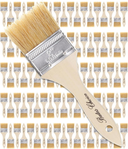 Bates- Chip Paint Brushes, 2 Inch, 96 Pack, Chip Brush, Brushes for Painting, Paint Brushes