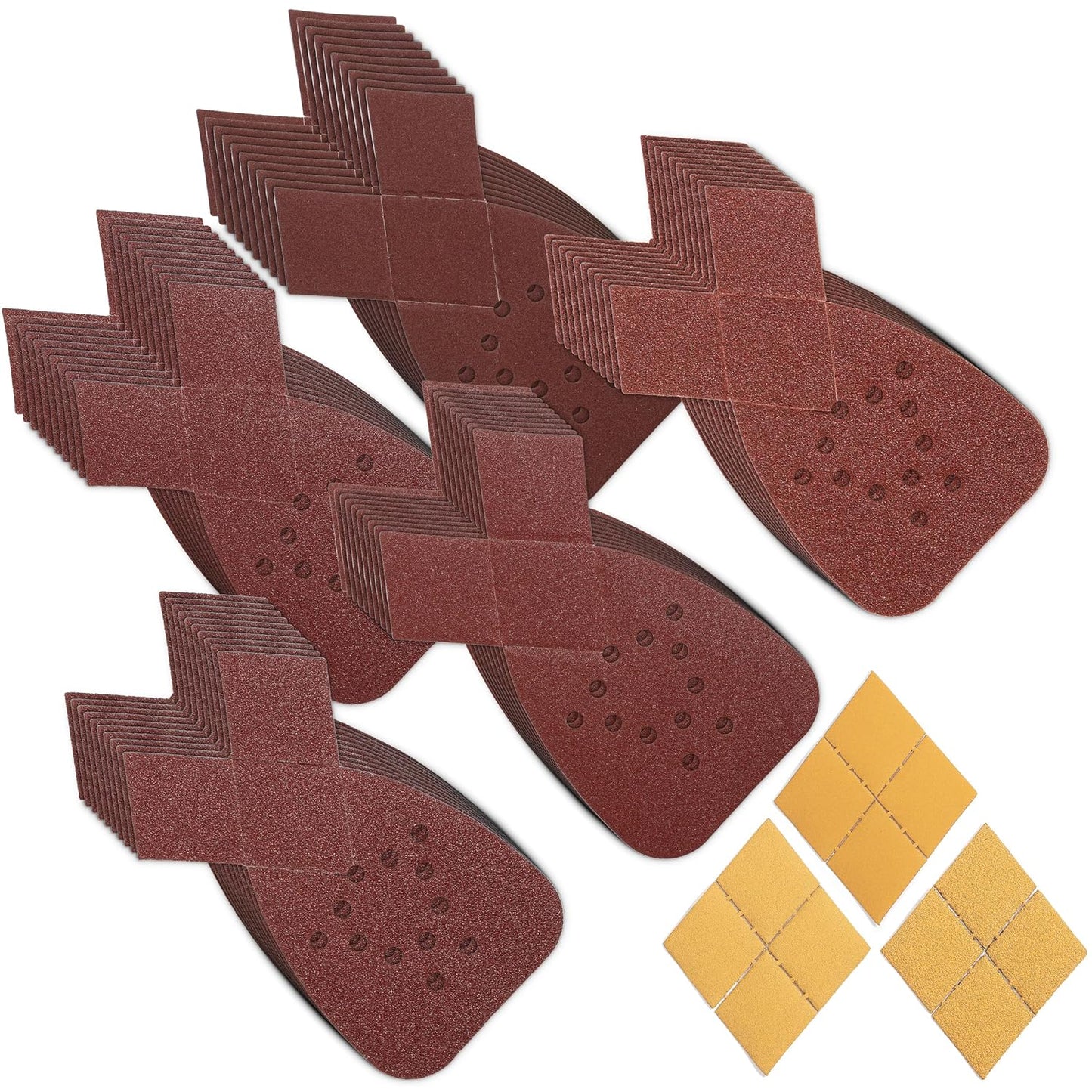 Bates- Mouse Detail Sander Sandpaper, 50 pcs