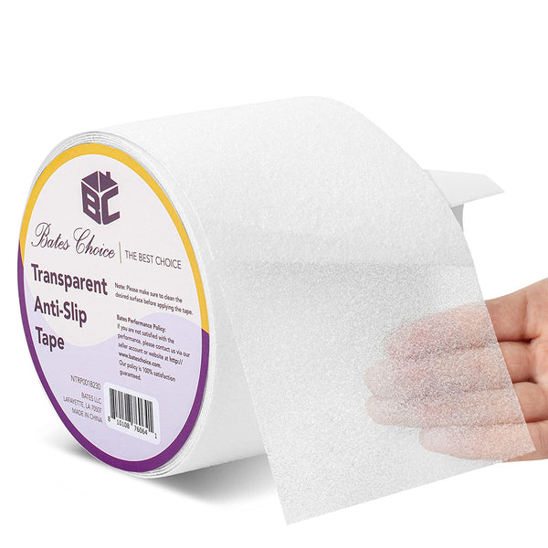 Anti Slip Tape Transparent, 4 Inch, 30 Feet, Grip Tape, Non Slip Stair