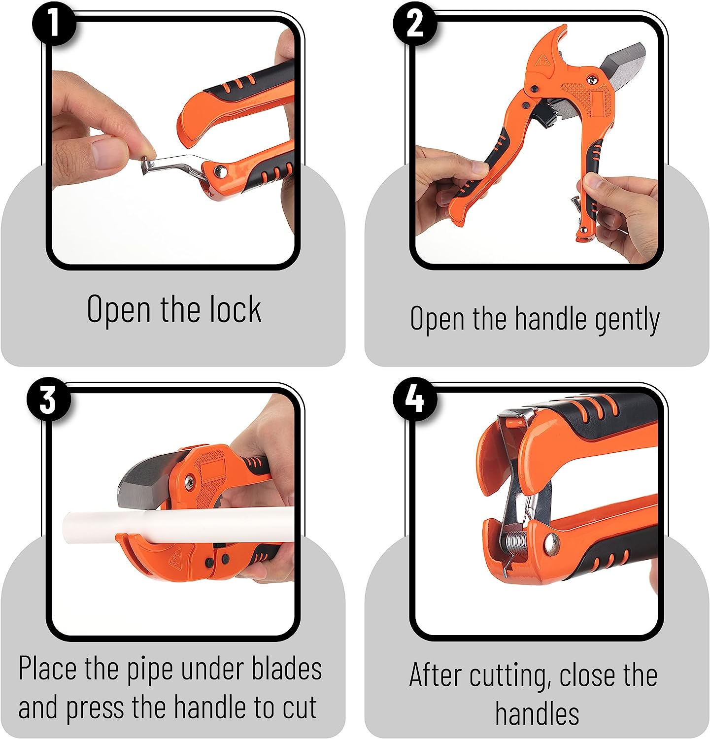 Buy PVC Pipe Cutter Tool - Cuts Up to 1-1/4 Inch Pipe