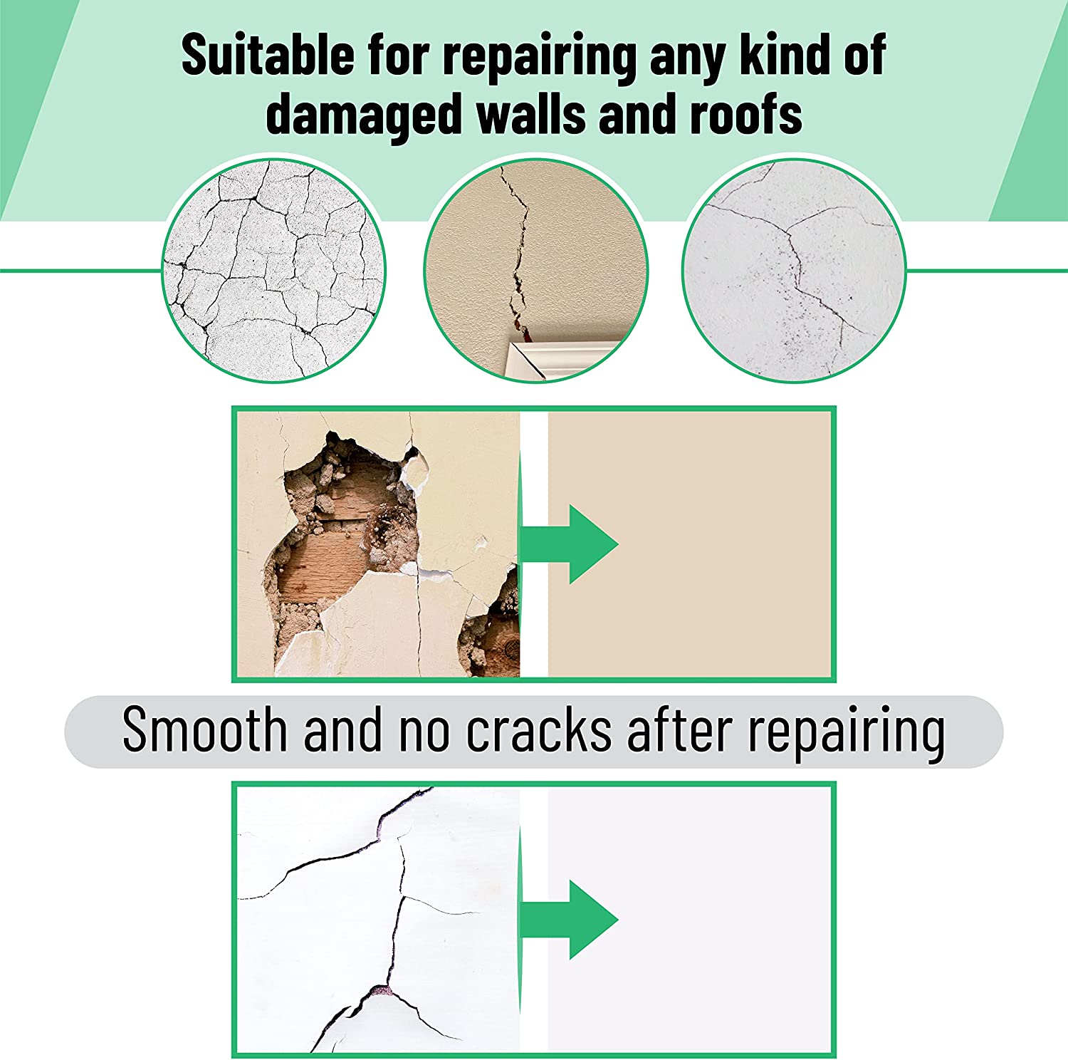 Drywall Repair Kit 16 Piece Aluminum Drywall Patch Repair Kit Wall Patches  For Holes Drywall Repair (2/4/6/8 Inch) - AliExpress